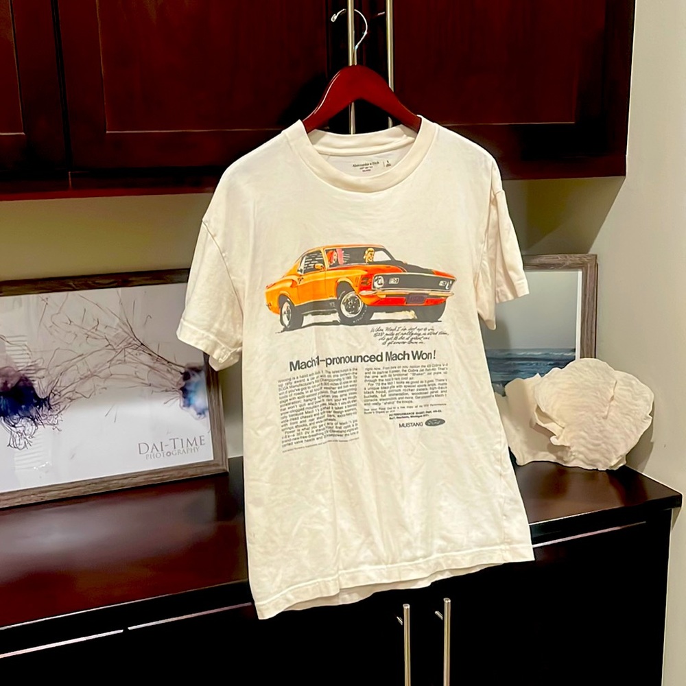 Abercrombie Mustang Soft AF Tee